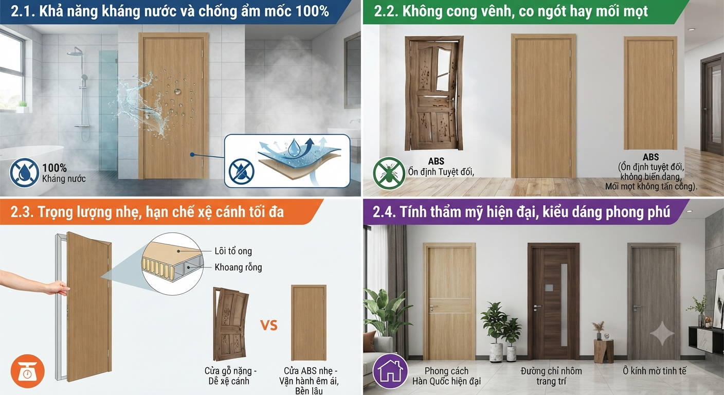 cửa nhựa abs có tốt không ?
